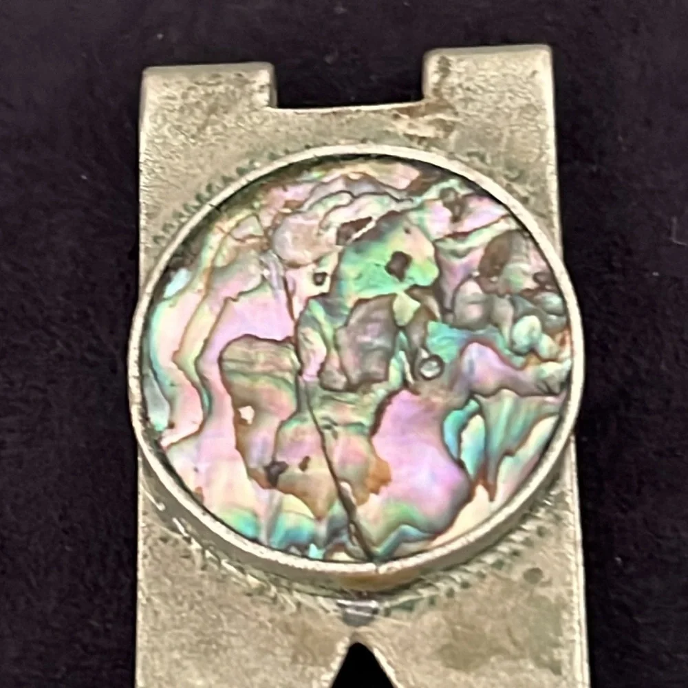 Vintage Taxco Sterling Silver money clip